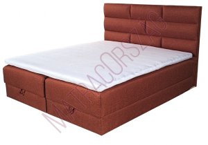 Gold Line - Standard ágyneműtartós boxspring ágy matraccal fejvéggel