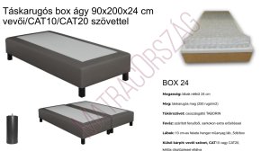 REVOR-PROBOX-24/28cm-bonellrugós-boxspring-ágy-hotel ágy-táskarugós-szállodai ágy