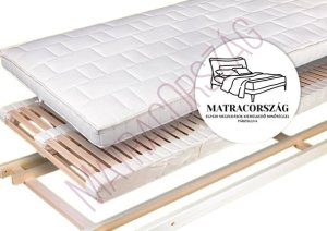 BioSystem duplasoros lécesbetét - kókusz latex puhább és keményebb biomatraccal